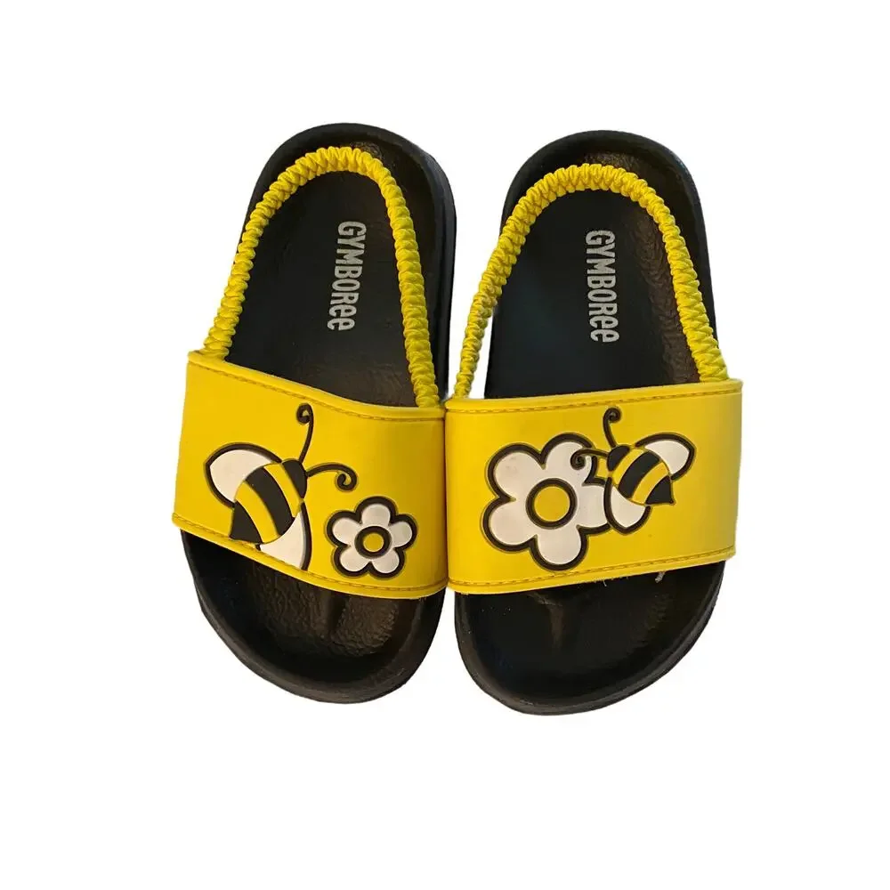 Gymboree Bundle, Bee Bucket Hat Size 4-5 and Sandals Sz 8 NWOT